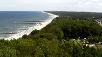 Widok z Kamery na plażę w Niechorzu