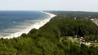 Widok z Kamery na plażę w Niechorzu