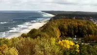 Widok z Kamery na plażę w Niechorzu