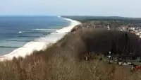 Widok z Kamery na plażę w Niechorzu