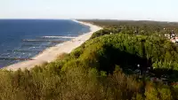 Widok z Kamery na plażę w Niechorzu