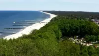 Widok z Kamery na plażę w Niechorzu