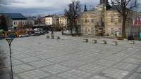 Ujęcie z kamery na Nowy Targ.
