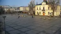 Ujęcie z kamery na Nowy Targ.