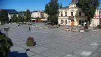 Ujęcie z kamery na Nowy Targ.