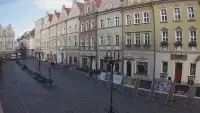 Widok online na opolską Aleję Gwiazd znajdującą się na Rynku