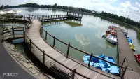 Widok na staw Molo w Osieku - KAMERA LIVE