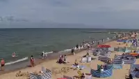 Pobierowo kamera na miasto i plażę