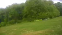 Ujęcie na trasy ze stoku w Poniwcu Małej Czantorii.