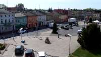Obrotowa kamera HD w centrum Rakoniewic.