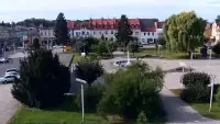 Obrotowa kamera HD w centrum Rakoniewic.