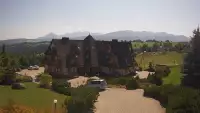 Widok na Hotel Redyk w Ząbie koło Zakopanego