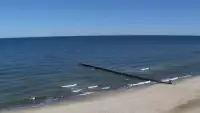Widok z Kamery na plażę w Rewalu