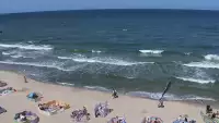 Widok z Kamery na plażę w Rewalu
