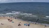 Widok z Kamery na plażę w Rewalu