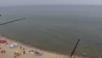 Widok z Kamery na plażę w Rewalu
