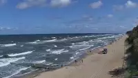 Widok z Kamery na plażę w Rewalu