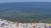 Widok z Kamery na plażę w Rewalu
