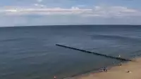 Widok z Kamery na plażę w Rewalu