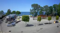 Widok z Kamery na deptak w REWALU na żywo