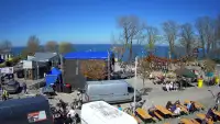 Widok z Kamery na deptak w REWALU na żywo