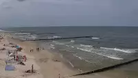 Widok na plaże w ROGOWIE