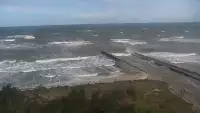 Kamera z widokiem na plażę w Rowach woj. pomorskie.