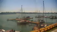 Widok na Jezioro i Marinę w RYNIE - KAMERA LIVE