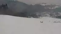 Widok live z kamery na stacji narciarskiej w miejscowości Rytro