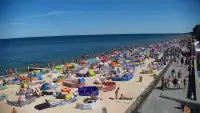 Widok na Promenadę i Plażę w Sarbinowie