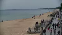 Widok na Promenadę i Plażę w Sarbinowie