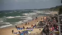 Widok na Promenadę i Plażę w Sarbinowie