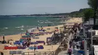 Widok na Promenadę i Plażę w Sarbinowie