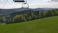 Ośrodek narciarski SŁOTWINY SKI w Krynicy Zdroju - widok na trasy