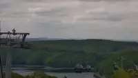 Solina - widok z górnej stacji kolei gondolowej Jawor