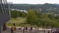 Solina - widok z górnej stacji kolei gondolowej Jawor