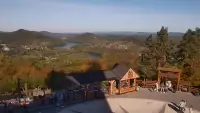 Solina - widok z górnej stacji kolei gondolowej Jawor