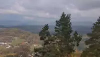 Solina - widok z górnej stacji kolei gondolowej Jawor