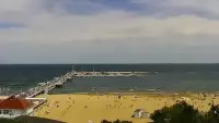 Widok na Monciak w Sopocie.