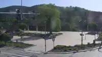 Widok na Suchą Beskidzką.
