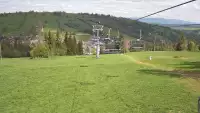 Ski Suche - widok z górnej stacji ośrodka narciarskiego