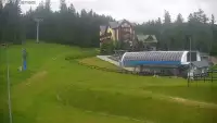 Widok z Kamery na stok SUDETY-LIFT