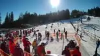 Widok na dolną stację narciarską Świeradów Ski&Sun