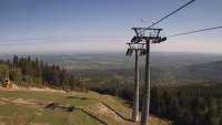 Widok na górną część stacji narciarskiej Ski&Sun.