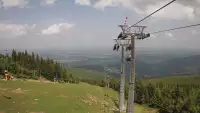 Widok na górną część stacji narciarskiej Ski&Sun.