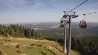 Widok na górną część stacji narciarskiej Ski&Sun.