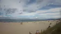 Kamera na plażę w Świnoujściu na żywo przepływające promy.