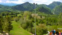 Widok z Kamery na stok narciarski Szczawnica Palenica