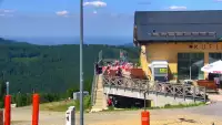 Widok z Kamery na Halę Skrzyczeńską - NOWOŚĆ