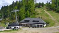 Widok z dolnej stacji Szczyrk Mountain Resort w Solisku